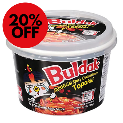 Samyang Original Buldak Hot Chicken Topokki Cup Box