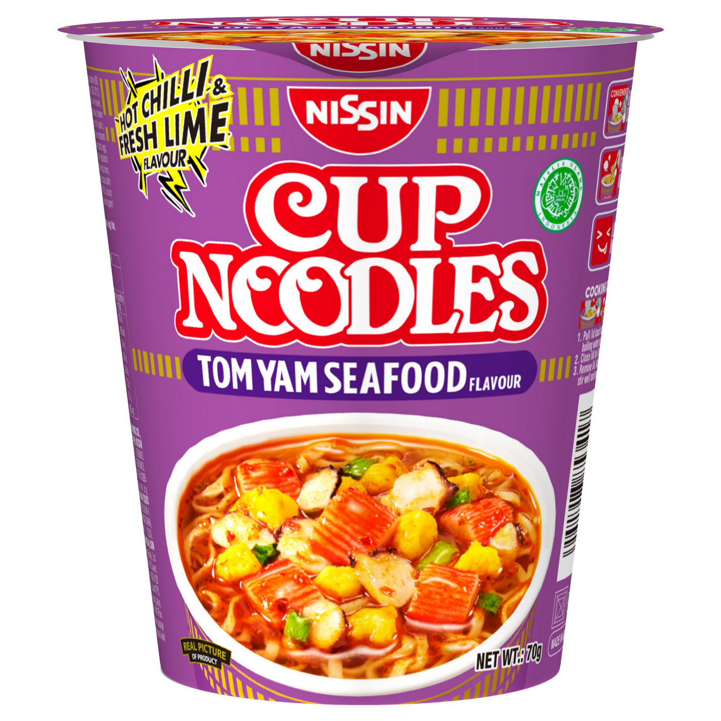 Nissin Tom Yum Ramen Cup Box – Ramen Crate NZ