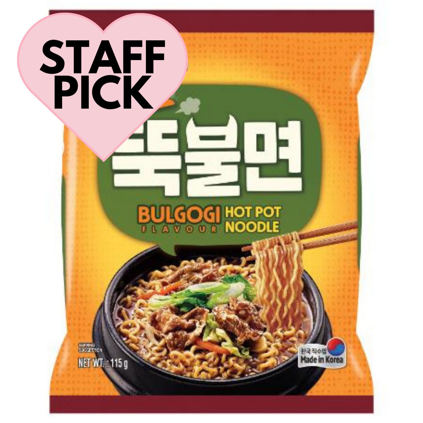 Nongshim Bulgogi Hot Pot Ramen