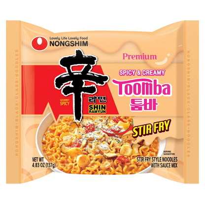 Nongshim Shin Stir Fry Toomba Ramen