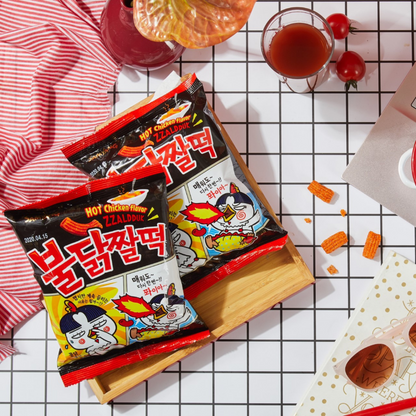 Samyang Buldak Hot Chicken Zzaldduk Treat Box