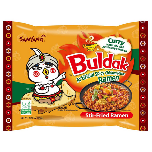 Samyang Curry Buldak Hot Chicken Ramen Box