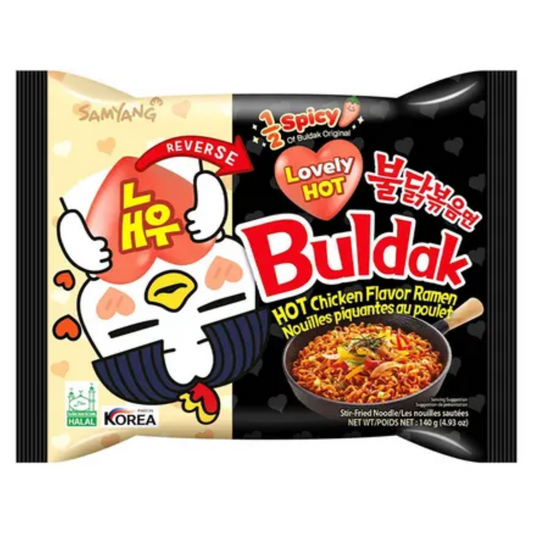 Samyang Lovely Hot Buldak Hot Chicken Ramen Box